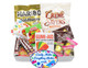 Get Well Candy Gift Box, over 20 assorted colorful premium candies, chocolates, and gummies, cheerful gift basket.