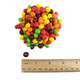 Skittles Littles, mini chewy candy, tiny rainbow fruit flavors: strawberry, orange, grape, lemon, lime.