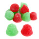 Zachary unwrapped red and green Christmas Jelly Bells, cherry and lime, approx. 50 pieces per pound.