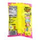 8.02oz bag Sour Patch Kids Lemonade Fest gummy candy, assorted sour strawberry, blue raspberry, cherry lime, classic yellow lemonade.