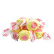 Vibrant yellow Guava Salt Water Taffy, 1 pound, approximately 65 pieces. Tropical, sweet USA candy.