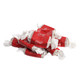 Maple Kisses taffy candy, 56 individually wrapped brown chewy pieces, pure Canadian maple syrup.