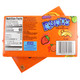 Runts candy, 12 theater boxes. Assorted crunchy fruit shapes: yellow banana, purple grape, orange, red strawberry, green apple.