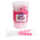 24 mini hot pink unicorn lollipops, individually wrapped, strawberry candy.