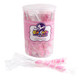 image of mini light pink unicorn lollipops bubble gum