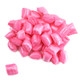 Pink Peppermint Maiden Kisses, pretty pink pillow-shaped hard candies, refreshing minty flavor, 450 per lb.