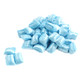 Light blue peppermint Maiden Kisses, unwrapped bulk candy, approximately 450 per pound, refreshing mint pillows.