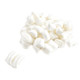 White Peppermint Maiden Kisses, elegant white hard mint candies, approximately 450 pieces per pound.