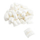 White Peppermint Maiden Kisses, elegant hard candies, refreshing minty peppermint flavor, crisp white color.