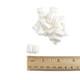 White Peppermint Maiden Kisses hard candies by Atkinson, 450 minty white candies per pound, ideal for wedding buffets.