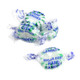 Arcor Sugar Free Spearmint green hard candies, 1 lb, 75 bulk wrapped pieces.