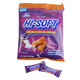 Hi Chew Hi-Soft Salted Caramel Chews, 3oz bag, approx. 17 individually wrapped golden brown chewy candies.