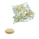 Lemans Football Mints Hard Candy, individually wrapped white peppermint church mints, 73 pieces per pound.