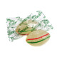 Individually wrapped Lemans Football Mints hard candy, 73 white peppermint pieces per pound, Atkinson, USA.