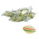 White, individually wrapped Lemans Football Mints hard candy, bulk peppermint. 73 pieces per pound, Atkinson Candy, USA.