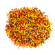 Autumn Mix Nonpareils Sprinkles, yellow, orange, and brown tiny edible sugar beads for fall baking and Thanksgiving.