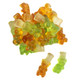Herberts Best Caramel Apple Gummy Bears, bright green, bite-size, approx 96 per pound, perfect fall candy.