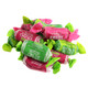 Tootsie Fruit Chews Holiday Cheer, approx 65 red & green wrapped chews, Cherry, Sour Cherry, Lime, Sour Apple flavors.