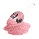 Fine ground peppermint candy, vibrant red crushed pieces for dessert topping, baking, hot chocolate, festive crunch.