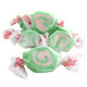 Vibrant pink Taffy Town Salt Water Taffy Cherry Limeade, individually wrapped, approx. 65 pieces per pound.