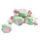 Taffy Town Salt Water Taffy Cherry Limeade. Vibrant pink, individually wrapped pieces, approx 65 per pound.