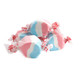 Salt Water Taffy Rocket Pop, red, white, blue, cherry, lime, blue raspberry, approx. 65 pieces per pound.