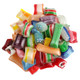 Generous Old Fashioned Christmas Mix by Cavalier Candies, assorted wrapped & bulk hard candies in classic festive colors & shapes.