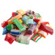 Old Fashioned Christmas Mix, traditional hard candies, assorted colors, shapes, wrapped & unwrapped pieces.