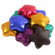 image of dark chocolate star shaped candy