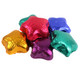 image of dark chocolate star shaped candy