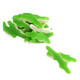 Kervan Gummy Crocodiles, vibrant green with square scales, chewy, approximately 114 pieces per pound.