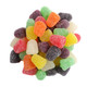 Zachary Spice Drops, bulk unwrapped jelly candies in red, white, green, yellow, black, and orange assorted colors.