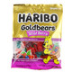 Haribo Wildberry Gummy Bears, 5oz bag. Assorted red, blue, purple, pink gummy bears: blueberry, cherry, blackberry, strawberry, raspberry.