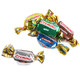 Arcor Assorted Toffees, 80 pieces/lb, individually wrapped in vibrant metallic colors, chewy, mixed flavors