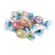 Bonelle Sugar Free Assorted Fruit Jelly Candy, vibrant assorted colors, individually wrapped, many pieces.