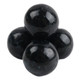 Black Gumballs, delicious tutti frutti flavor, perfect for candy displays, buffets, and decorations.