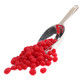 Bright red Primrose Cinnamon Imperials, spicy bulk baking candy, approx. 1,100 pieces per pound.
