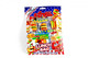 Efrutti Gummy Lunch Bag 12 pack, assorted colorful candy burgers, hot dogs, fries, pizza, cola bottles.