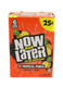 Vibrant multi-colored Now and Later Tropical Punch hard chew taffy squares, individually wrapped, 12 packs, 24 count.