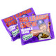 Big League Chew Grape shredded bubble gum, 9 display boxes, 12 purple pouches per box.