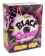 Twelve boxes of Charms Black Cherry Blow Pops, 48 dark red lollipops each, bubblegum center.