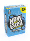 Now and Later blue raspberry hard chew taffy squares, 12 individually wrapped packs, 24 count.