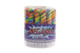 Rainbow twist lollipops, 30 count, individually wrapped, vibrant rainbow-colored swirls, 2.5-inch.