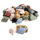 Kimmie Candy Chocolate Rocks Regular Mix. Dark and pastel milk chocolate nuggets with candy shells, looks like realistic rocks.