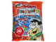 Flintstones Candy Fruit Chews, 18 bags, 240 pieces each, individually wrapped in orange, green, blue with character designs.