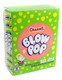 48 individually wrapped Sour Apple Blow Pops, green lollipops with pink bubble gum, 12 packs.