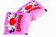 40 individually wrapped red cherry heart-shaped Luv Pops lollipops, ideal for Valentine's Day or kids.