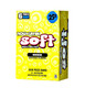Yellow Now and Later Chewy Banana taffy, 12 packs, 24 soft chewy individually wrapped pieces.
