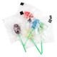 Rose Brands sugar free lollipops, 80 individually wrapped pieces in cherry, lemon, blue raspberry, grape, green apple flavors.