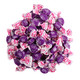 Dark purple Black Currant Sugar Free Italian pastilles, approx. 340 pieces per pound, vegan, gluten-free candy.